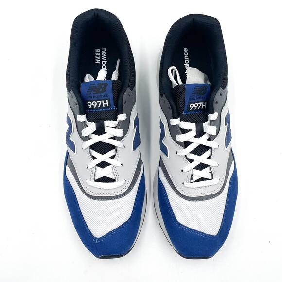 New Balance Classics Sneakers Blue Black Suede Lace Up CM 997H VE Men‎ Sz 11.5 main image 6